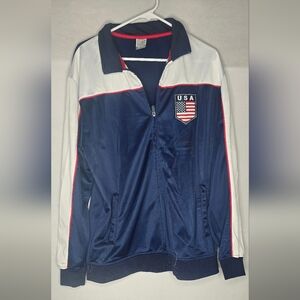 United States USA Officially Licensed Rhinox Track Soccer Jacket